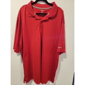 Red Reebok Polo - Size 3XLT